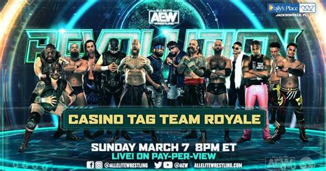AEW's Casino Royale Match Rules Explained .